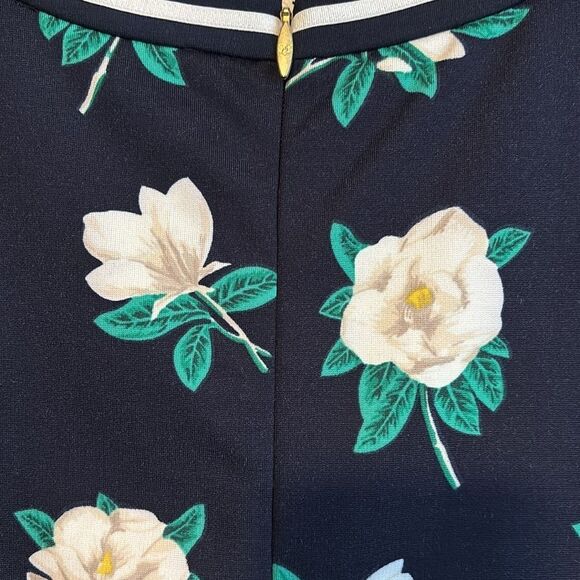 Draper James Magnolia Persley Ponte Dress Navy - Picture 4 of 10